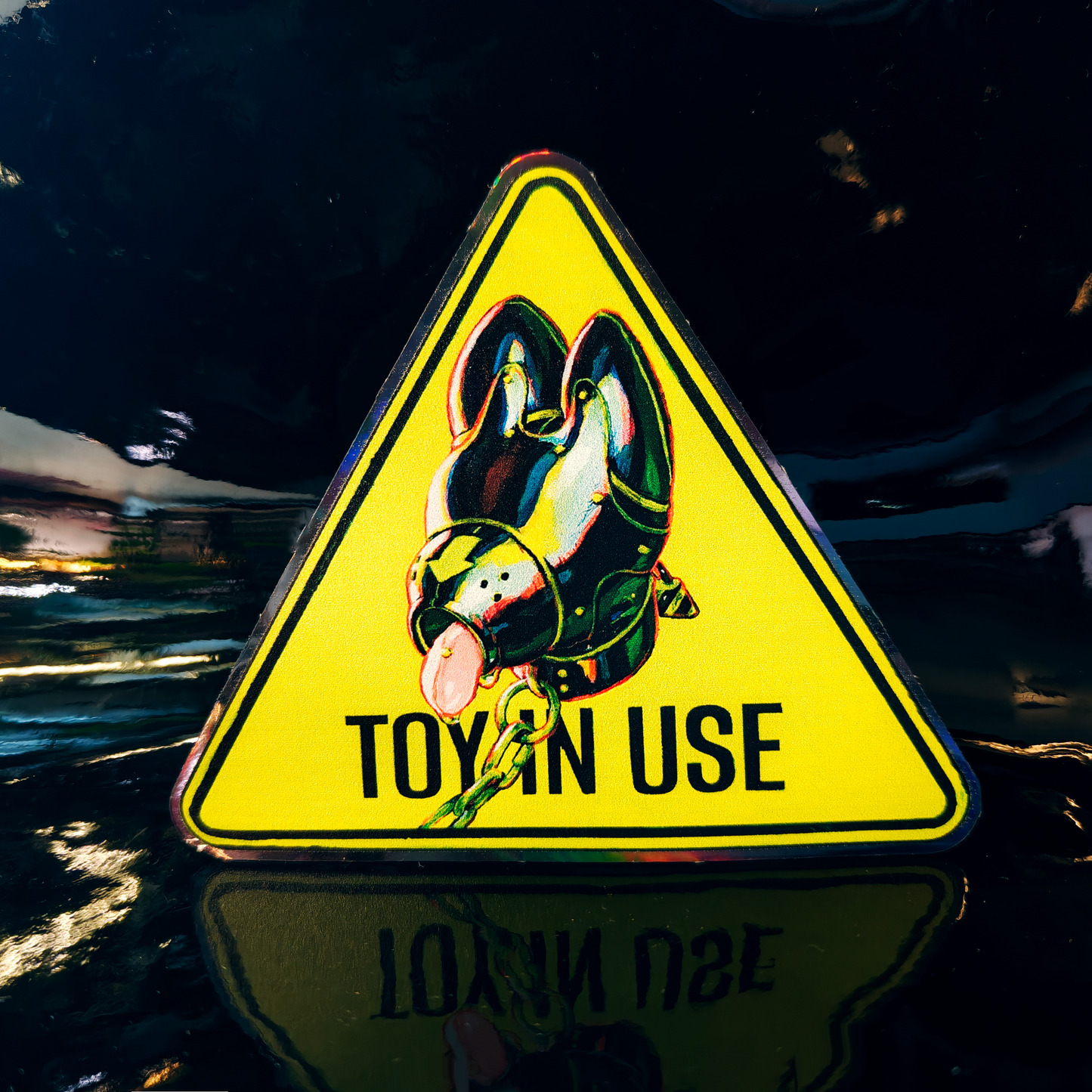 Toy in Use - Sticker