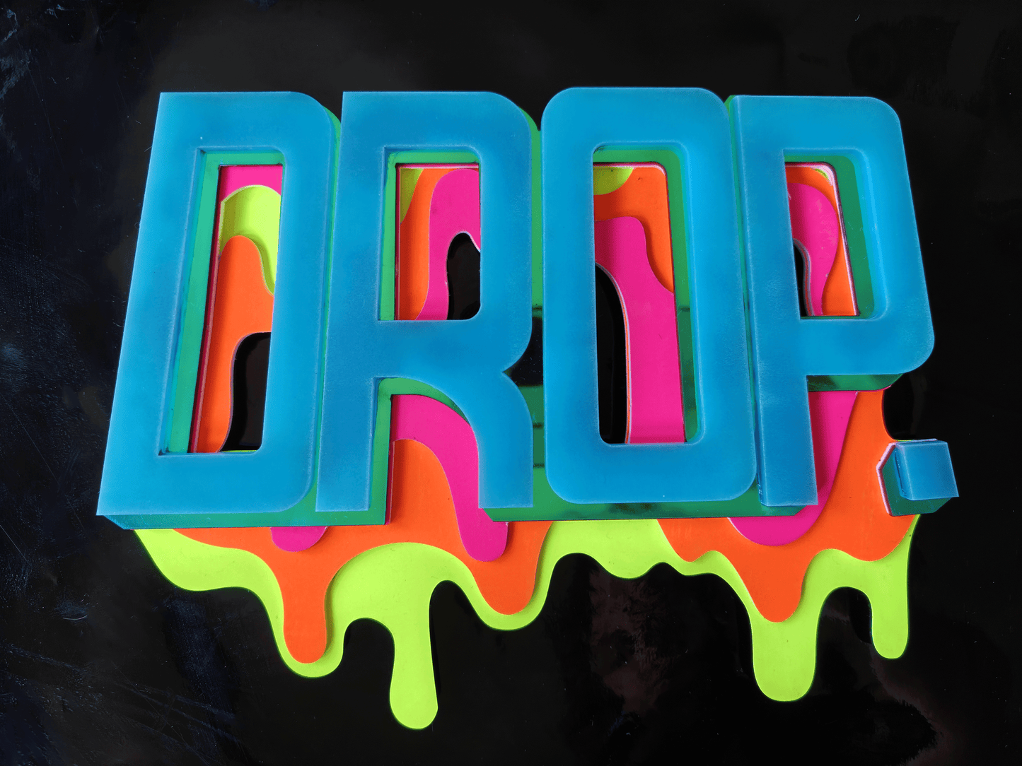 DROP II - Acrylic Art