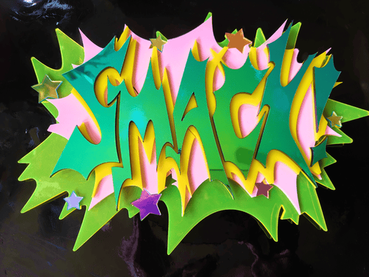 SMACK! - Acrylic Art (Flop)