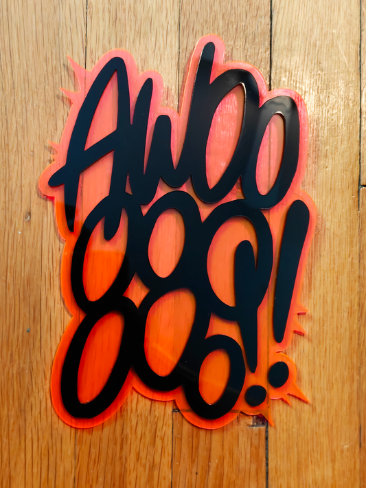 AWOOOOOOOO!! - Acrylic Art