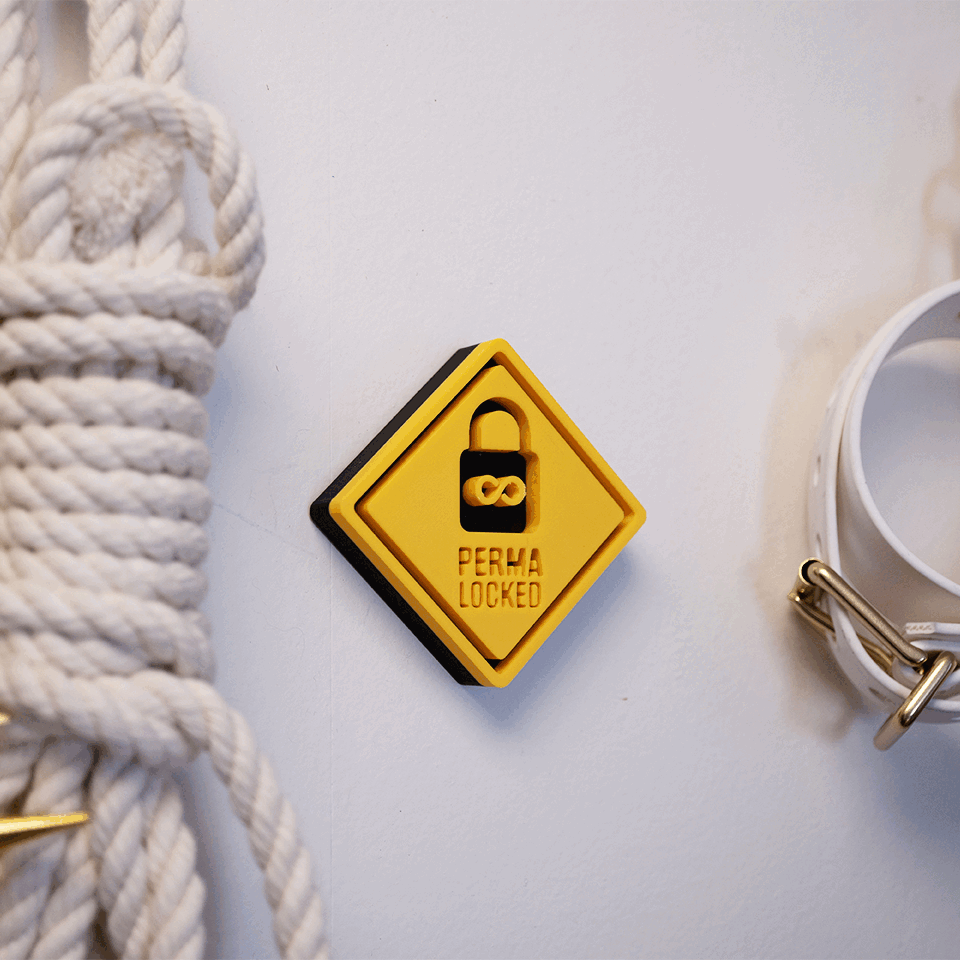 3D yellow hazard signs - Mini
